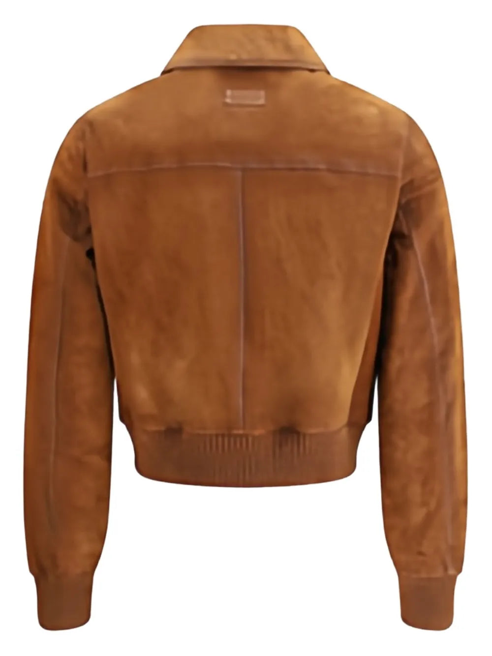 Brioni Suede Buttoned Bomber Jacket