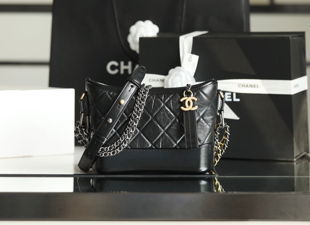 Chanel Gabrielle Small Hobo Bag – Black