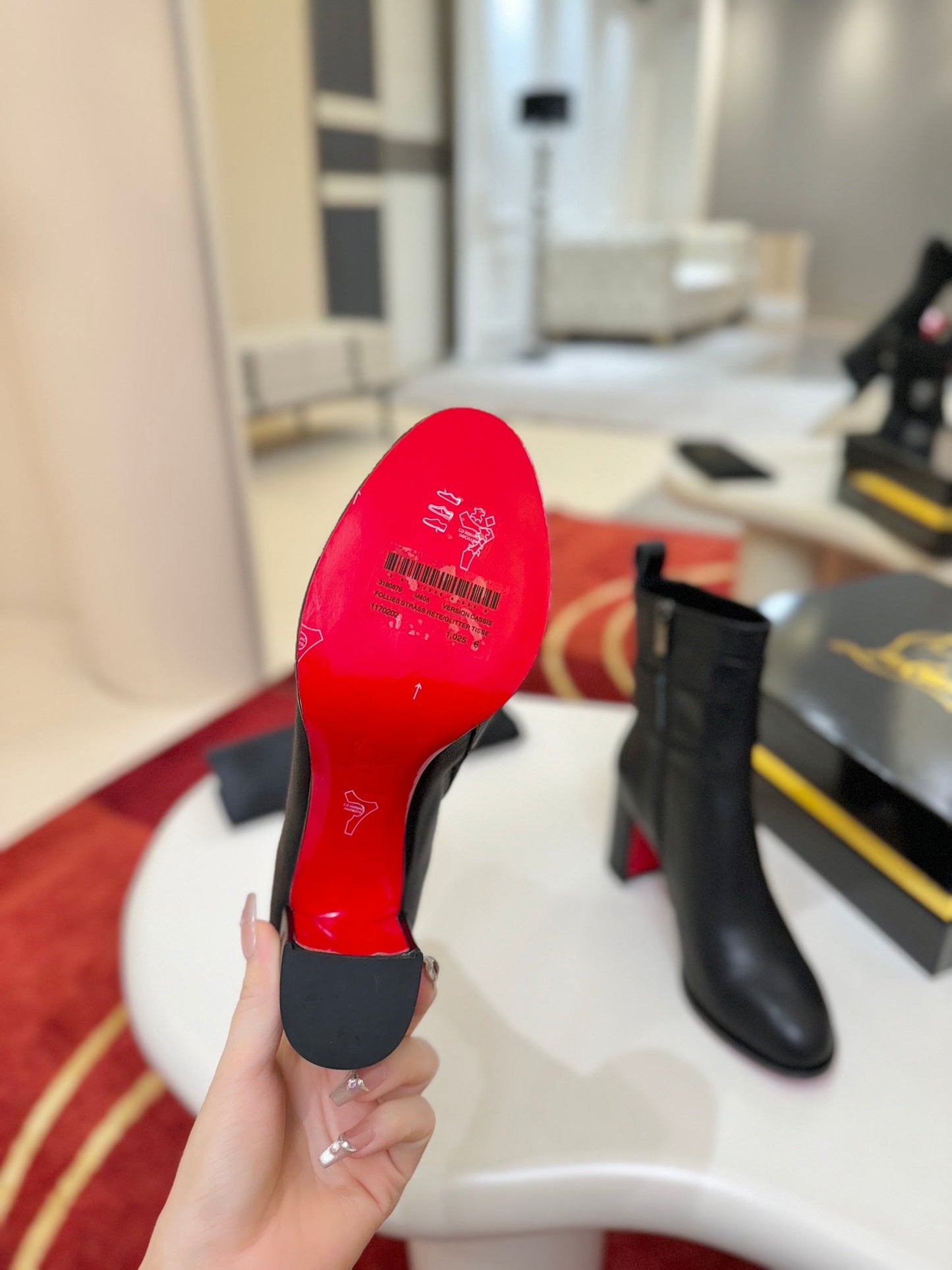 Christian Louboutin Booty Lock 70 mm Low Boots