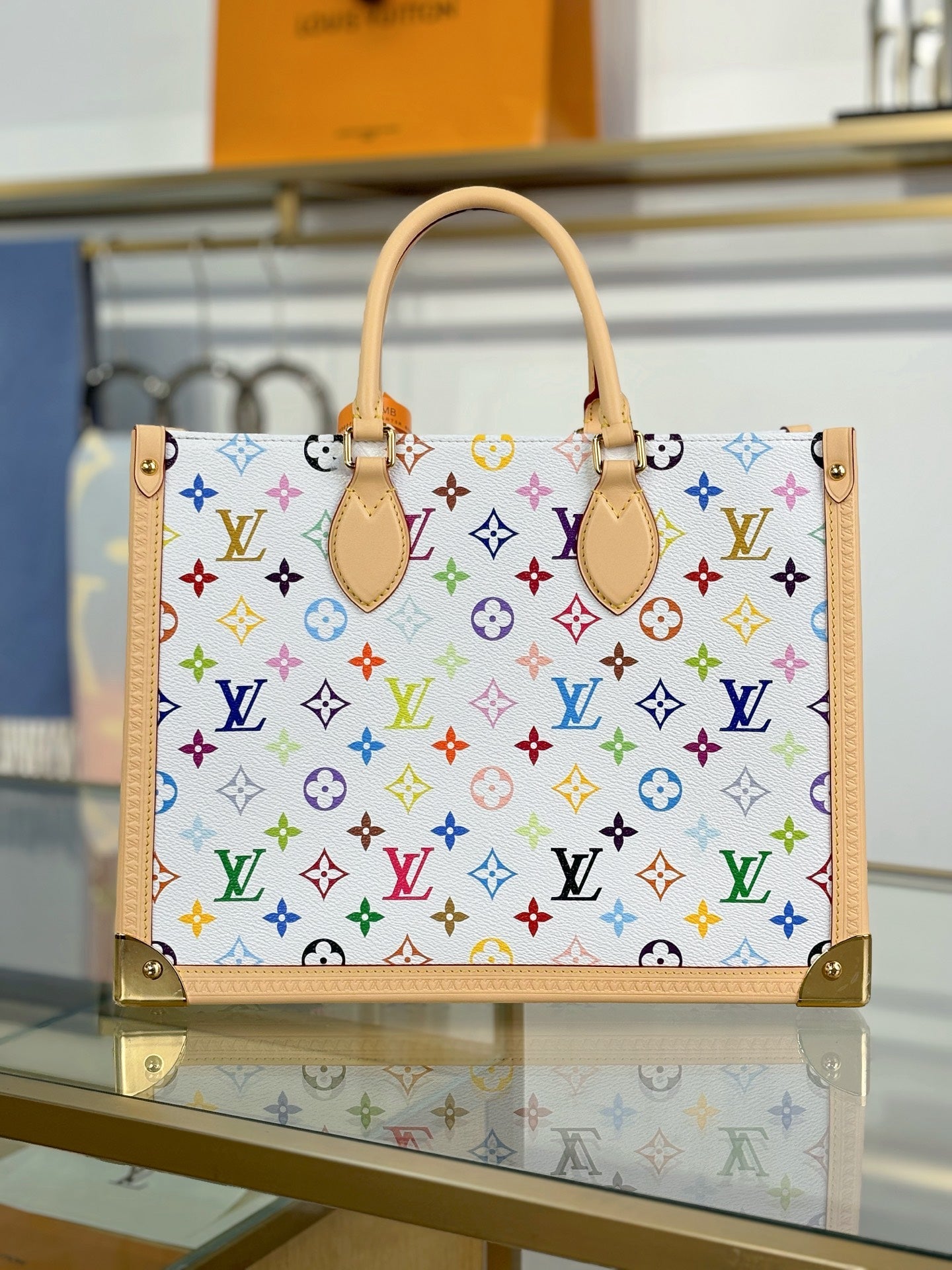 LV x TM OnTheGo MM Other Monogram Canvas Bag
