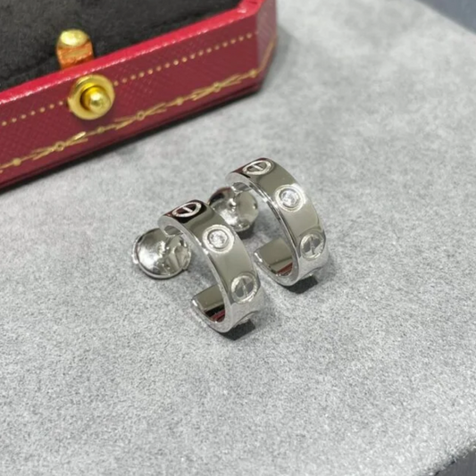 Cartier Love Hoop Earings
