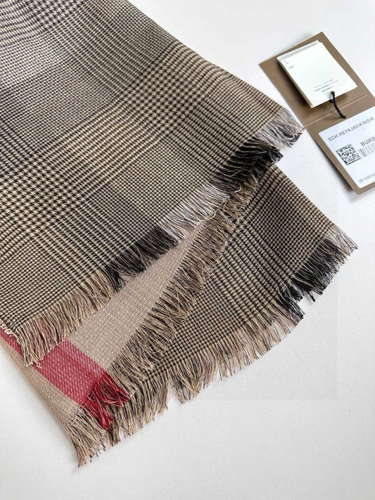 Burberry Classic Check Cashmere Scarf