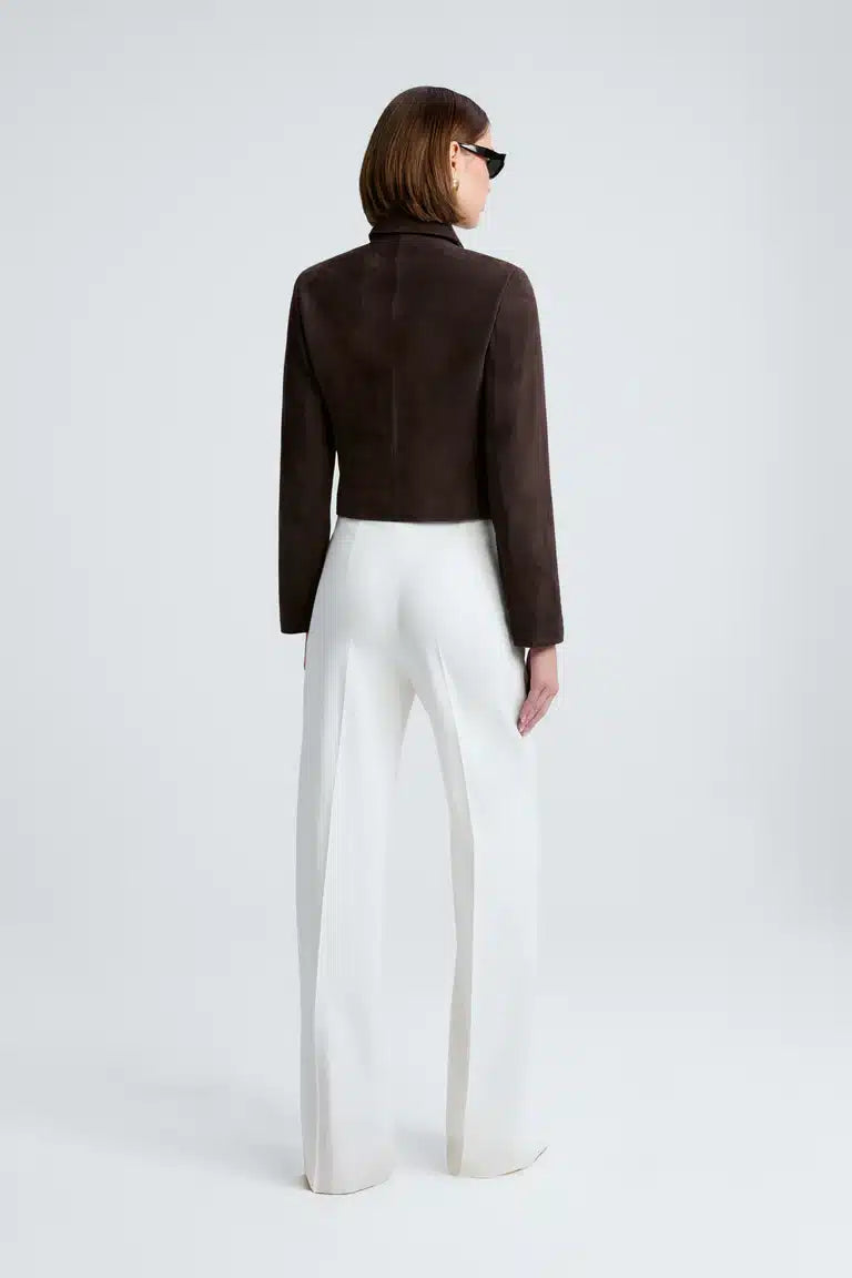 Bleeker Suede Mocha Jacket