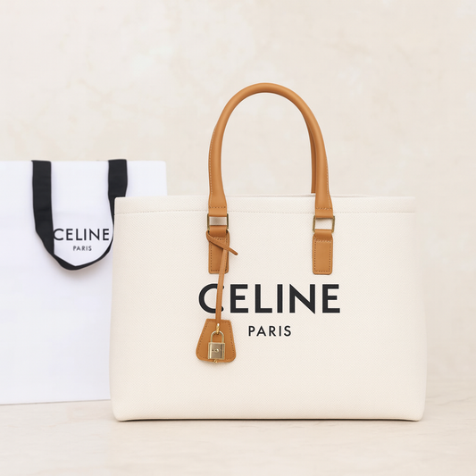 Celine Horizontal Cabas Tote Bag