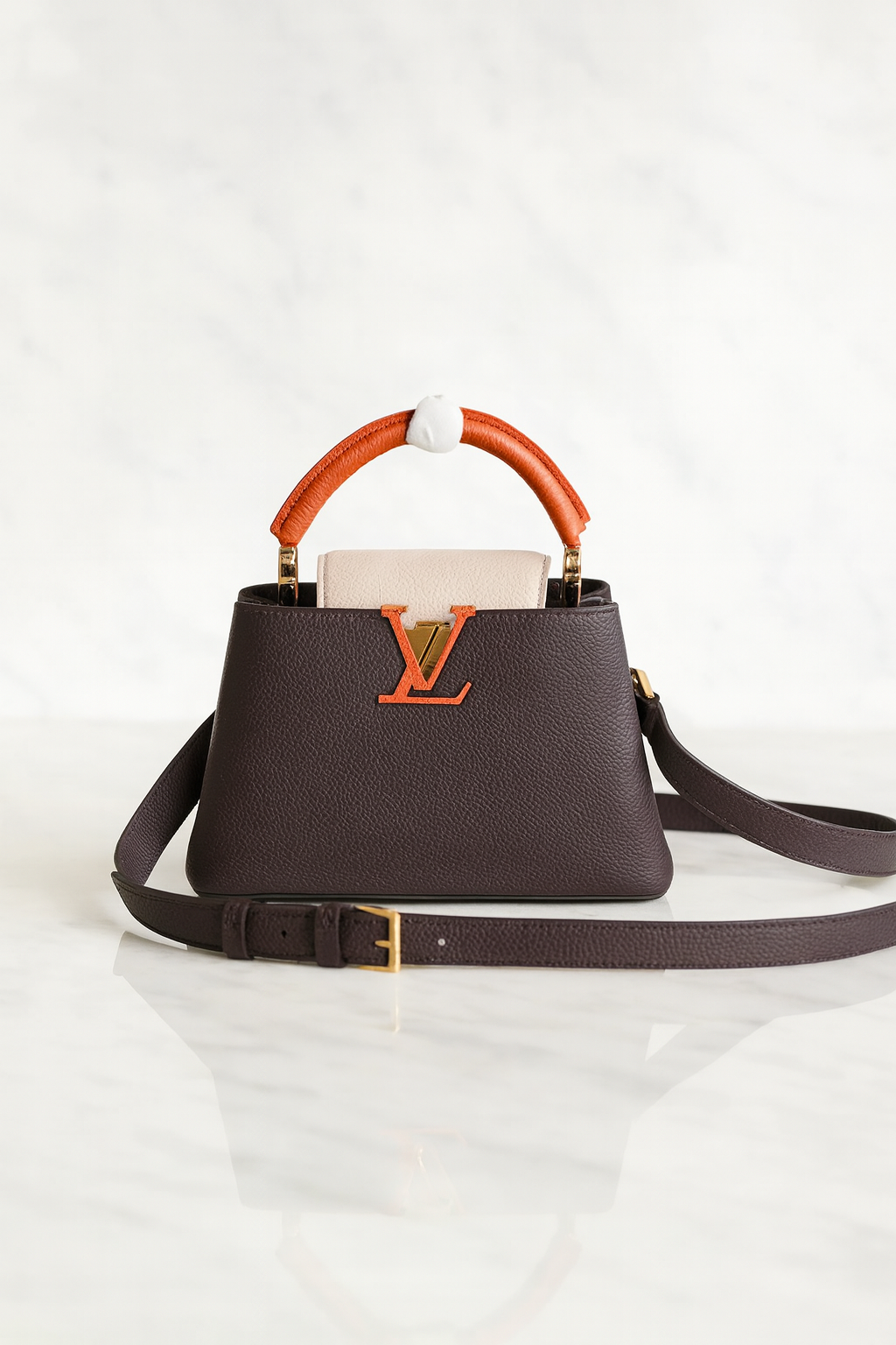 Louis Vuitton Capucines Mini Bag – Taurillon Leather (Tricolor Edition)
