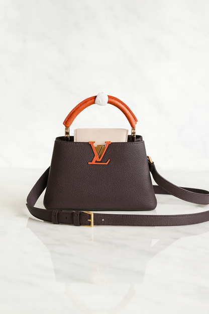 Louis Vuitton Capucines Mini Bag – Taurillon Leather (Tricolor Edition)