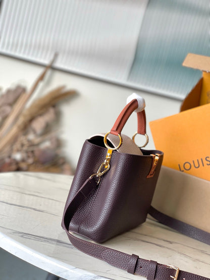 Louis Vuitton Capucines Mini Bag – Taurillon Leather (Tricolor Edition)