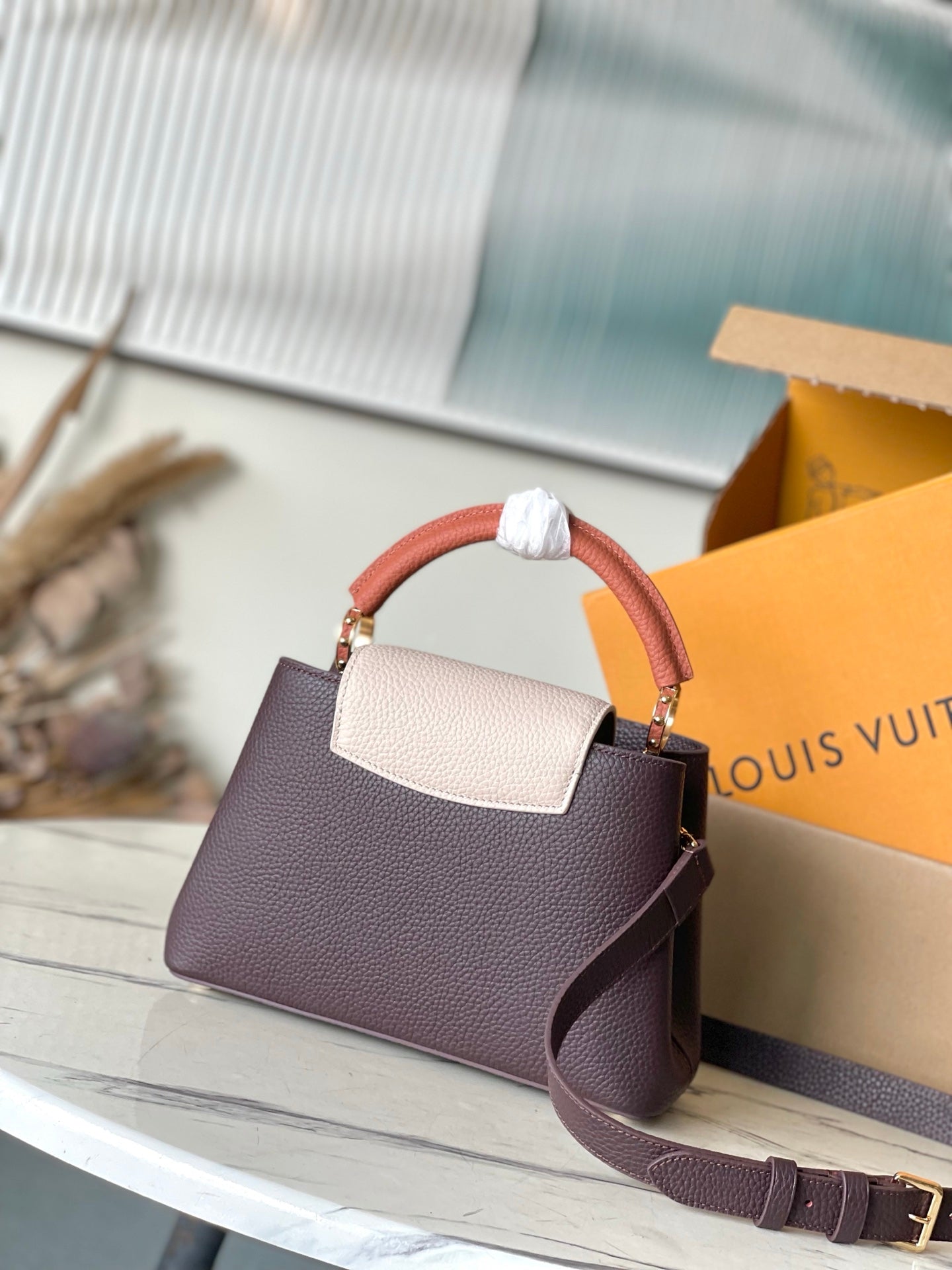 Louis Vuitton Capucines Mini Bag – Taurillon Leather (Tricolor Edition)