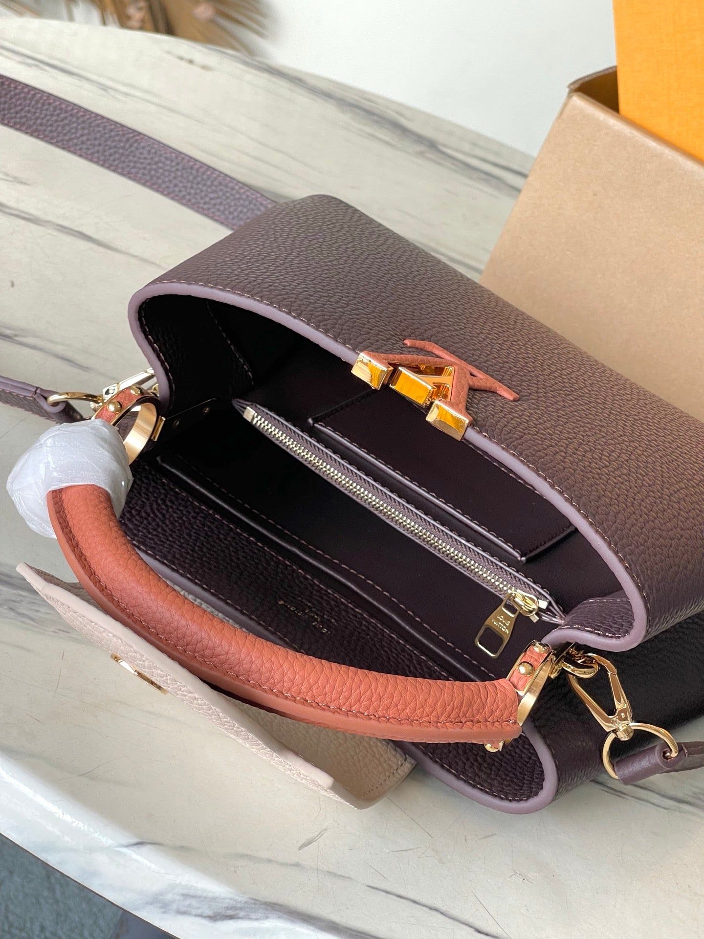 Louis Vuitton Capucines Mini Bag – Taurillon Leather (Tricolor Edition)