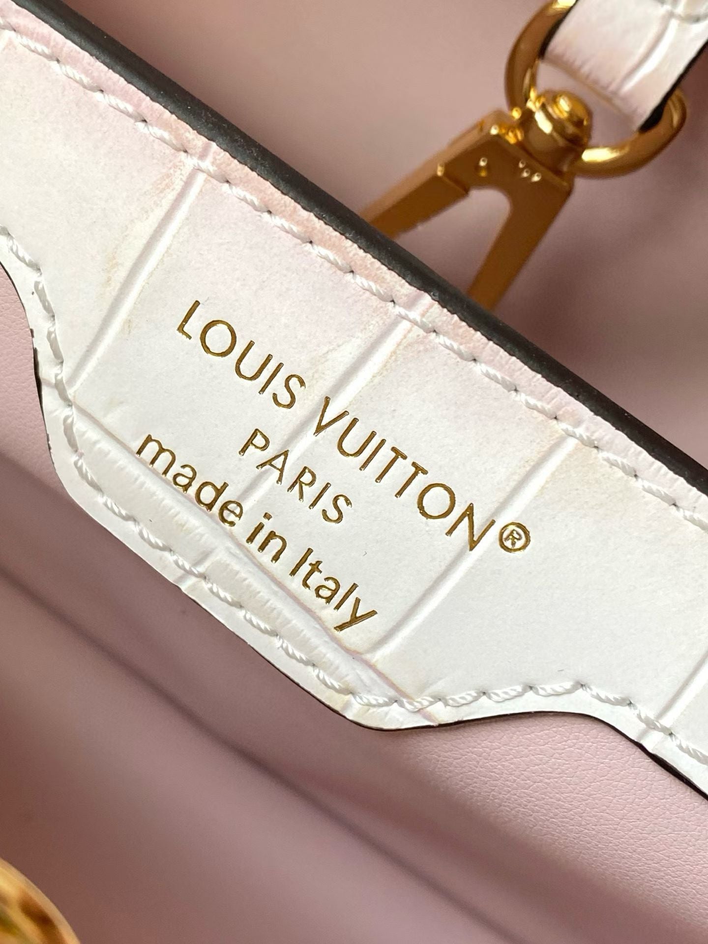 LOUIS VUITTON Capucines BB – Exotic Leather (Croc-Embossed Finish)