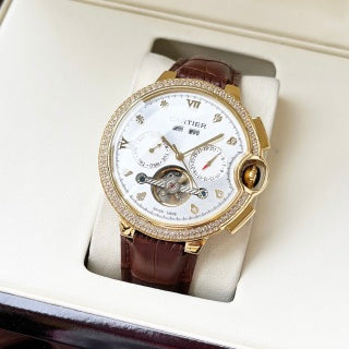 Cartier Ballon Bleu de Flying Tourbillon (Diamond Bezel)