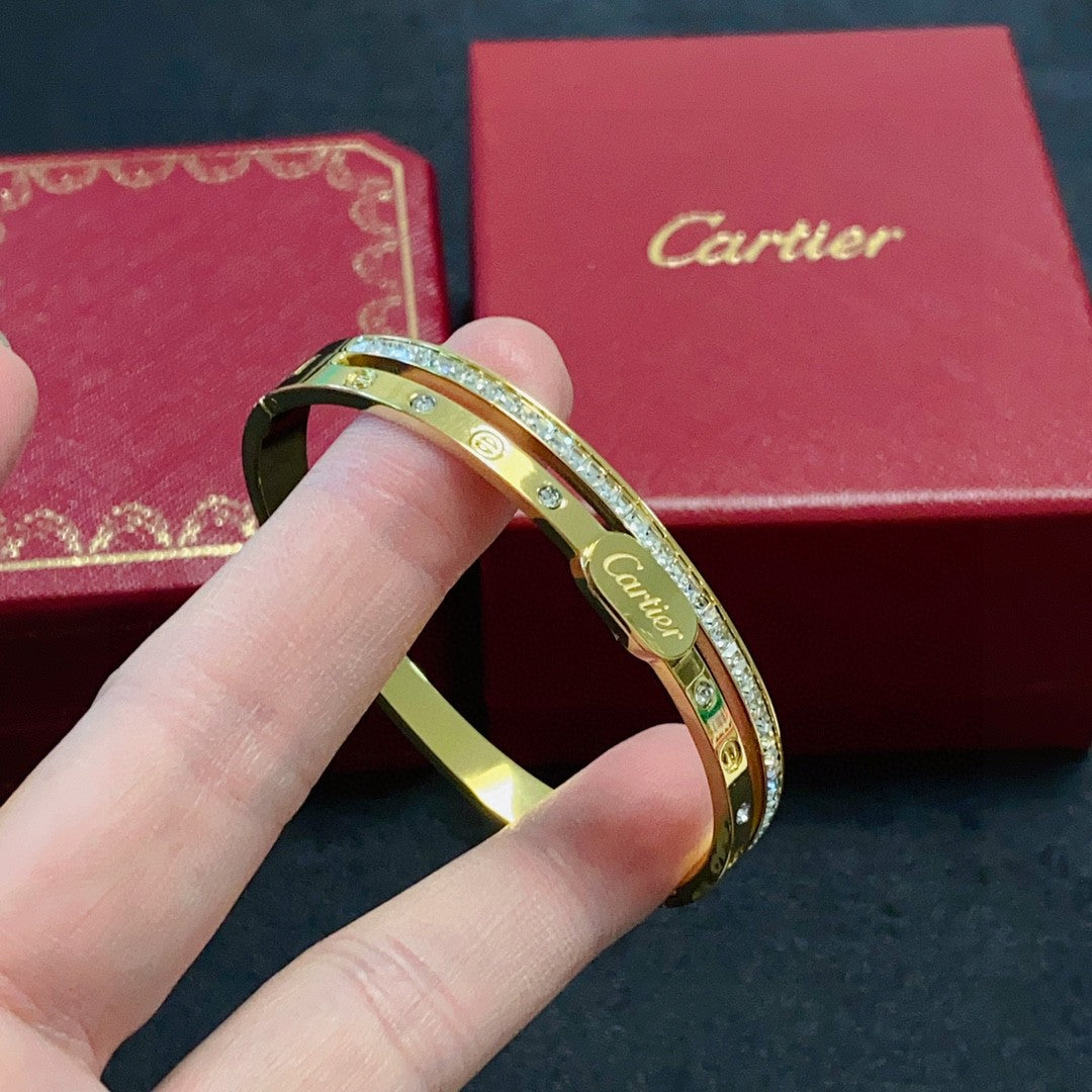 Cartier Love Bracelet with Diamonds