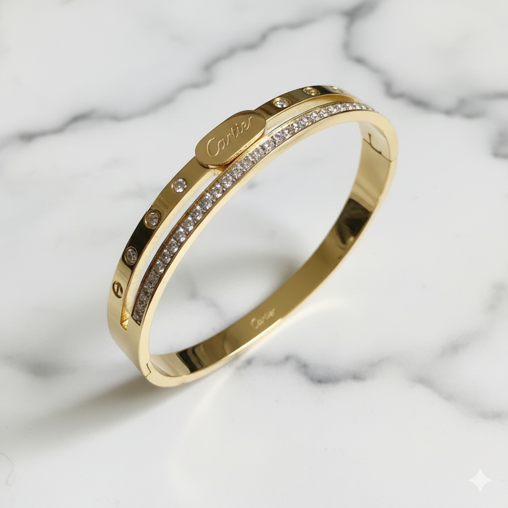 Cartier Love Bracelet with Diamonds