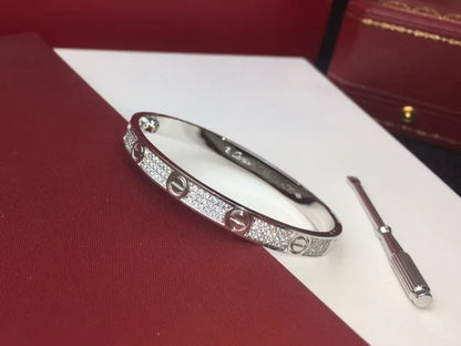 Cartier Love Bracelet (Pavé Diamond Version)