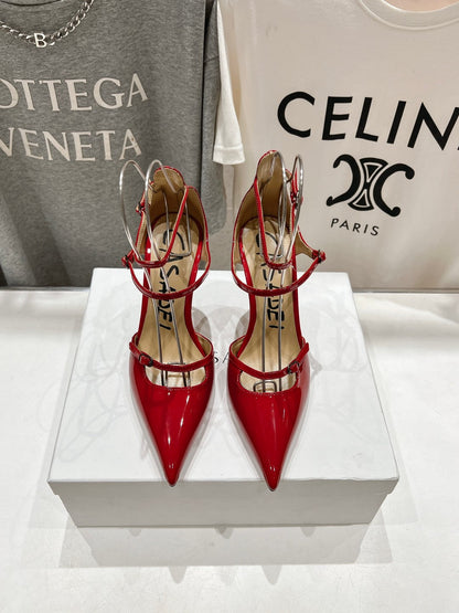 Casadei Rosso High Heels