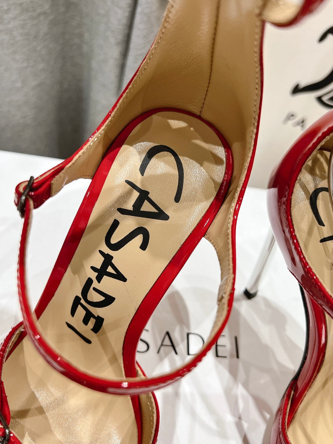 Casadei Rosso High Heels