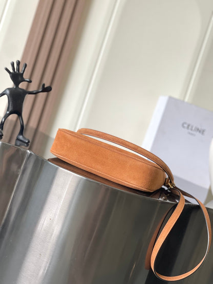 Celine Camille 16 Soft Bag in Suede Calfskin