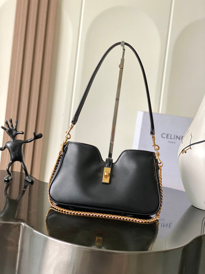 Celine Camille 16 Soft Bag with Chain in Smooth Calfskin