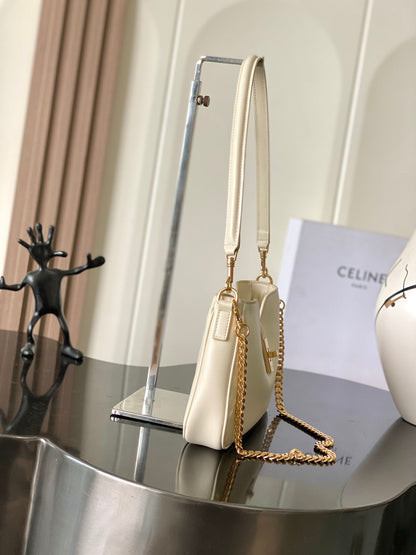 Celine Camille 16 Soft Bag with Chain in Smooth Calfskin
