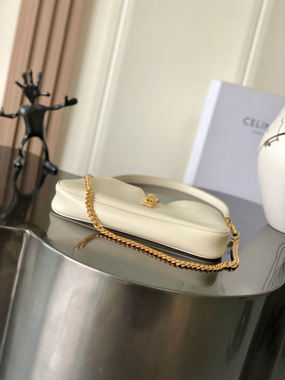 Celine Camille 16 Soft Bag with Chain in Smooth Calfskin