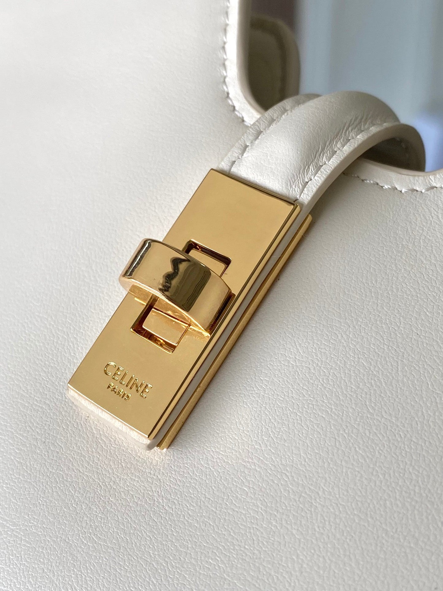 Celine Camille 16 Soft Bag with Chain in Smooth Calfskin