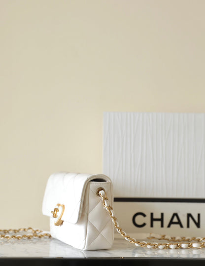 Chanel Coco Love CC Heart Flap Bag