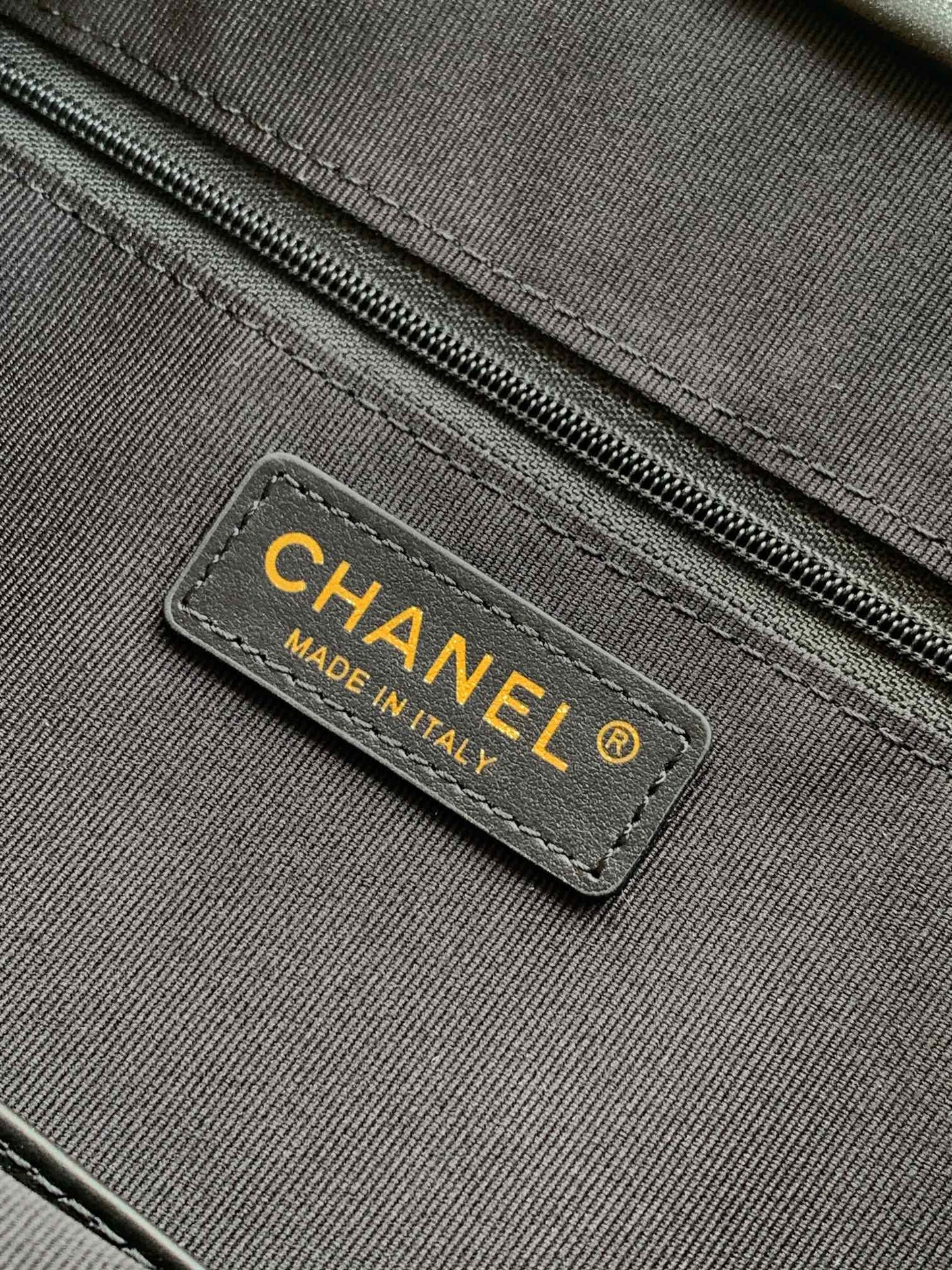 Chanel 25A Suede Shopping Bag