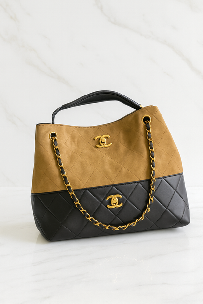 Chanel-25A-Suede-Bag
