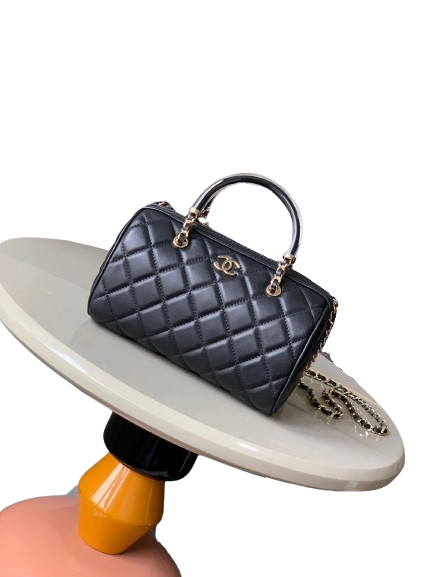 Chanel Mini Bowling Bag Black