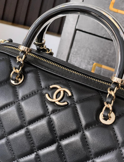 Chanel Mini Bowling Bag Black