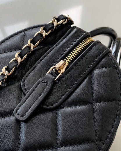Chanel Mini Bowling Bag Black