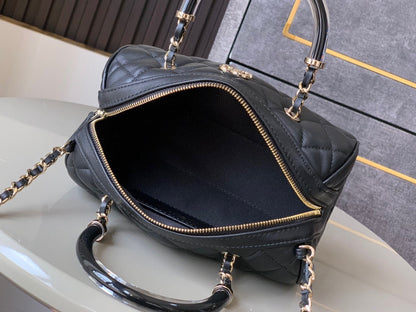 Chanel Mini Bowling Bag Black