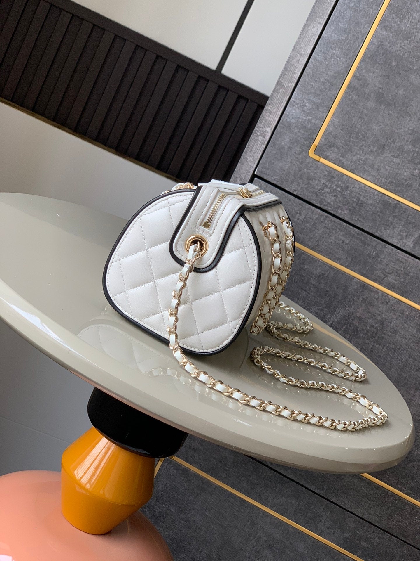 Chanel 25C Mini Bowling Bag