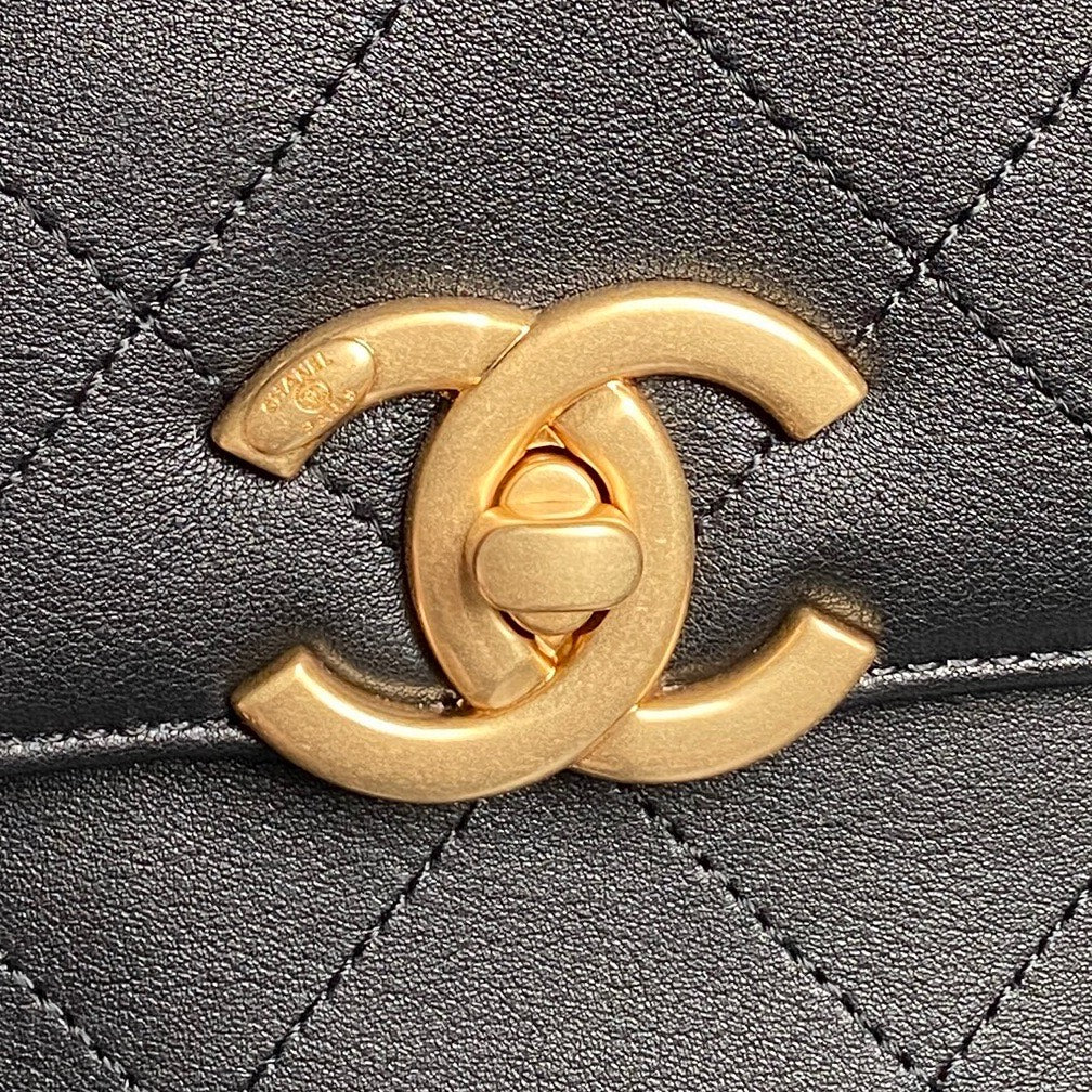 Chanel Large Flap Bag with Top Handle