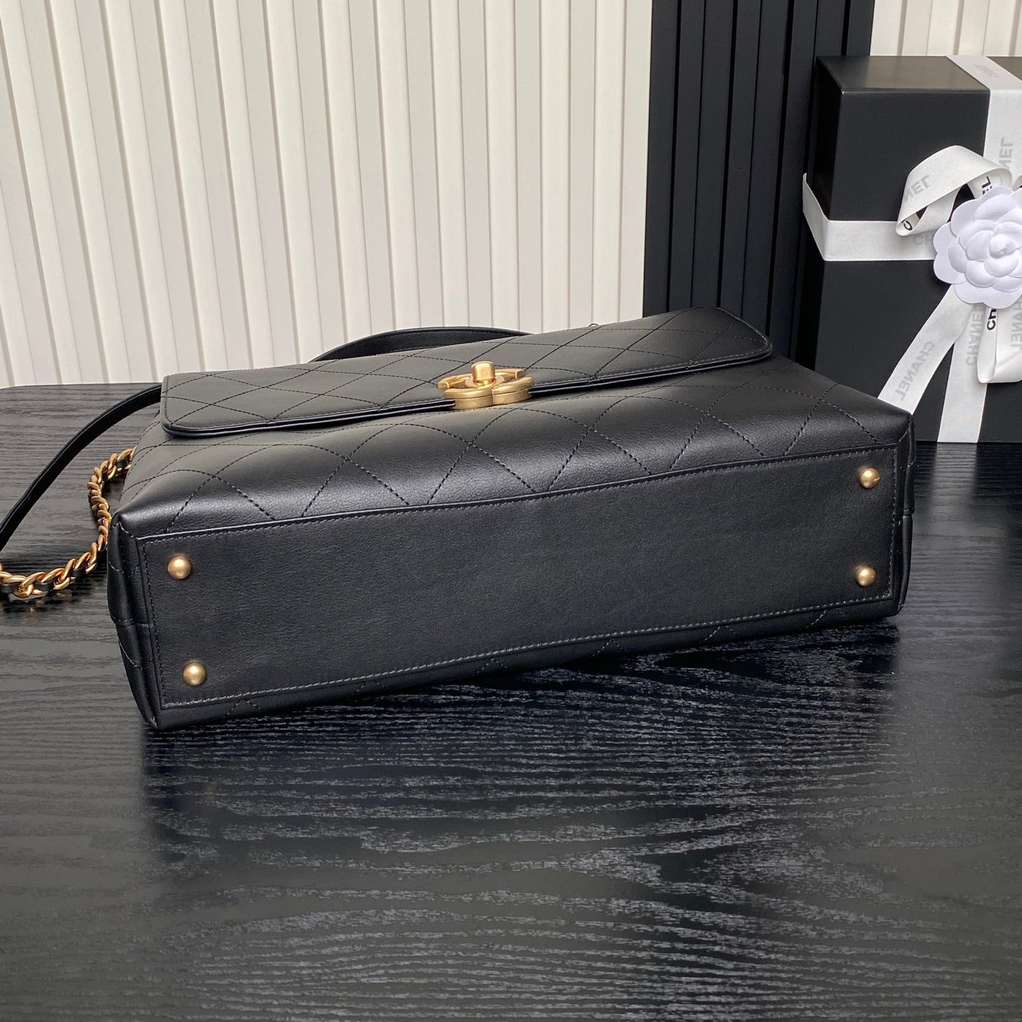 Chanel Large Flap Bag with Top Handle