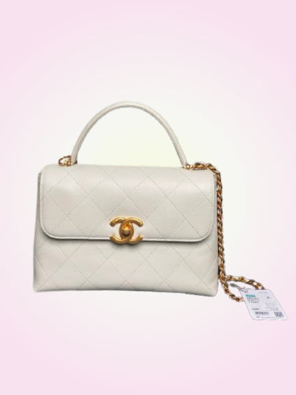Chanel Large Flap Bag with Top Handle