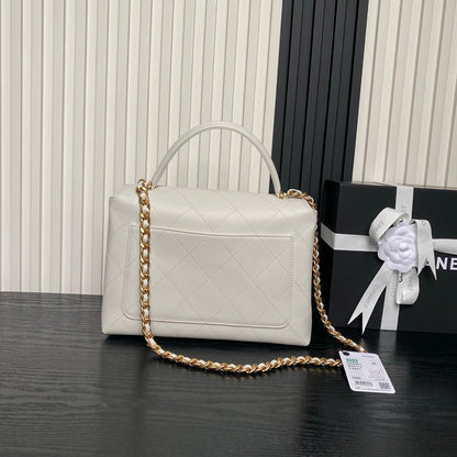 Chanel Large Flap Bag with Top Handle