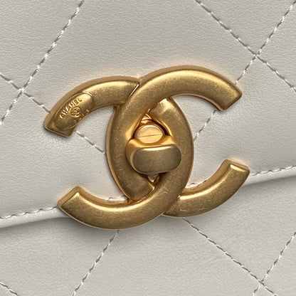 Chanel Large Flap Bag with Top Handle