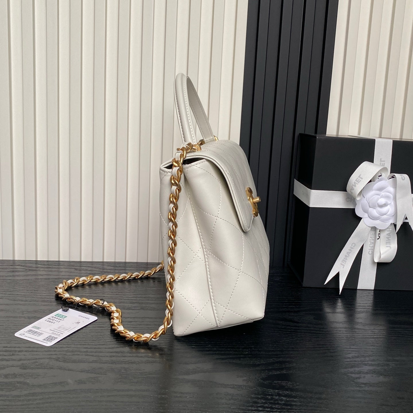 Chanel Large Flap Bag with Top Handle