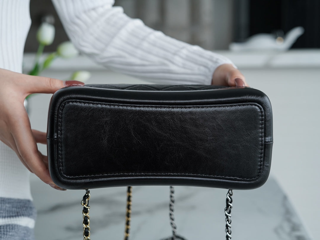 Chanel Gabrielle Drawstring Backpack – Black