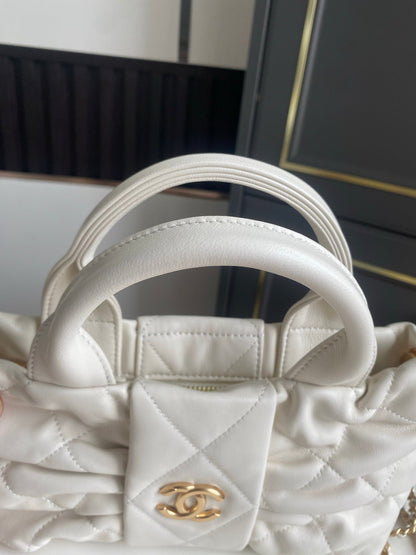 Chanel Bow Top Handle Bag