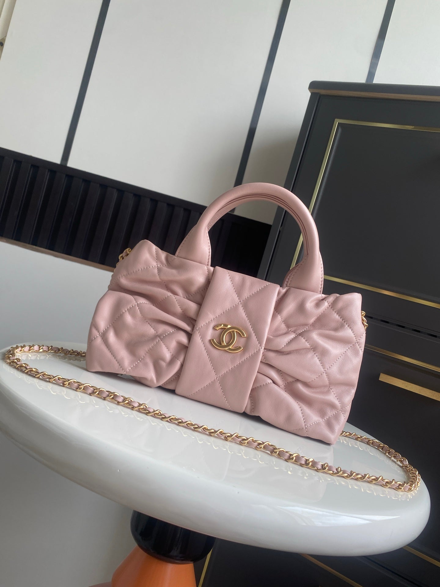 Chanel Bow Top Handle Bag