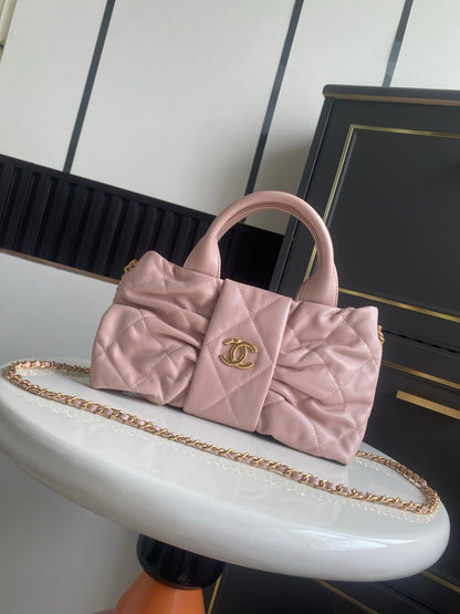 Chanel Bow Top Handle Bag