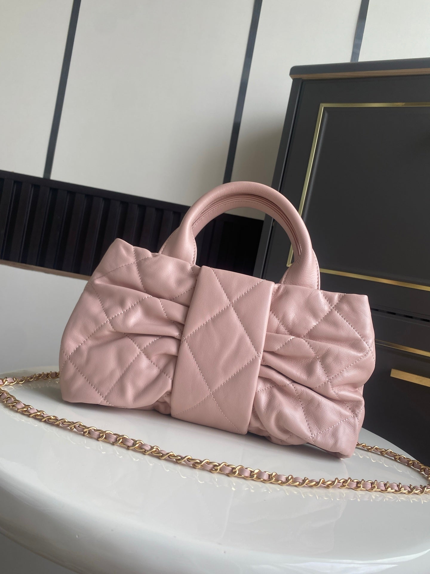 Chanel Bow Top Handle Bag