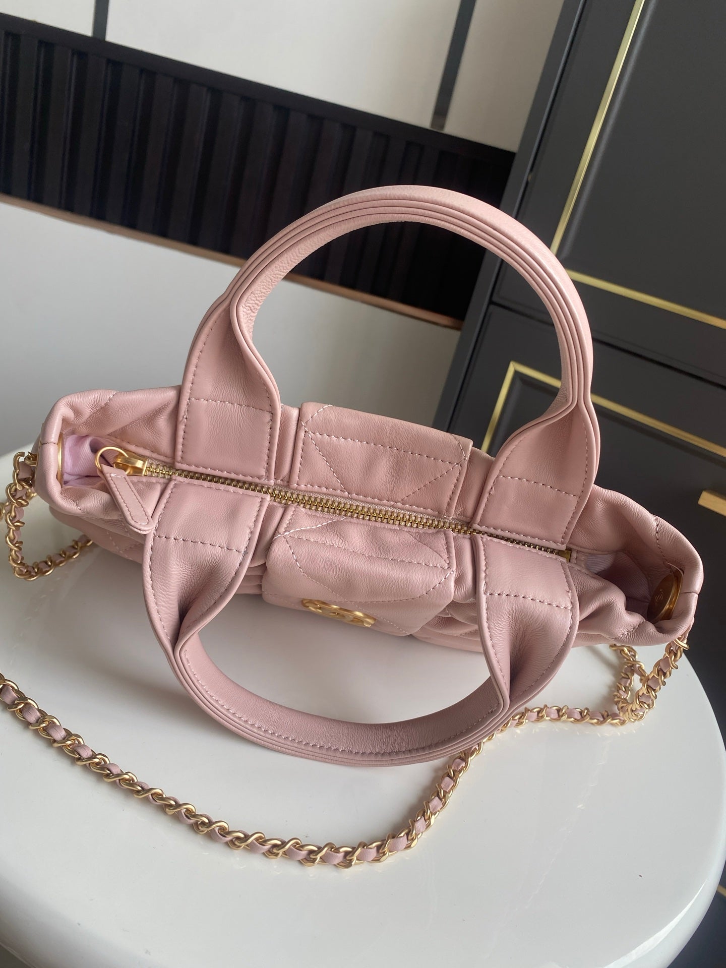 Chanel Bow Top Handle Bag