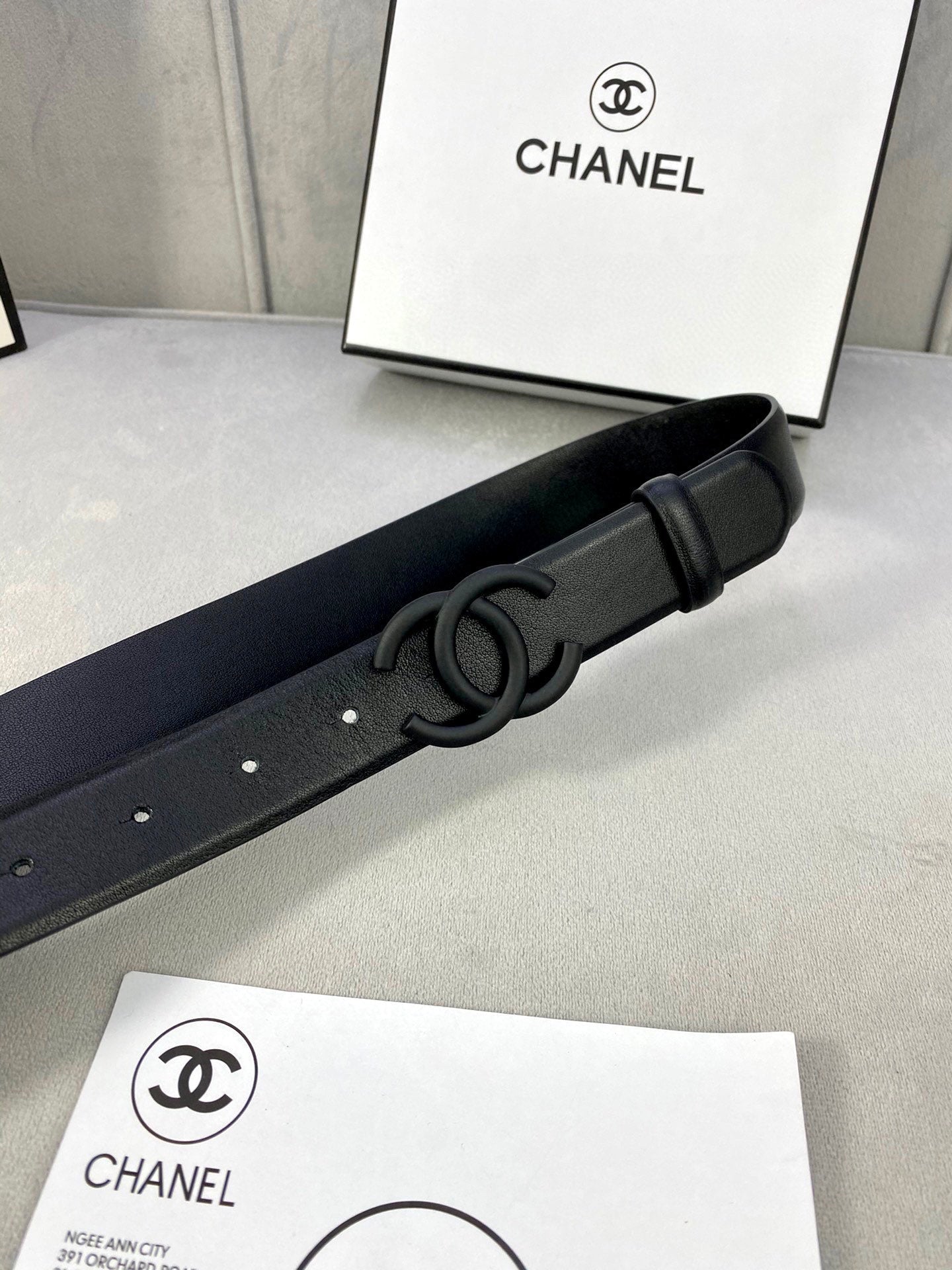 Chanel CC Logo Belt