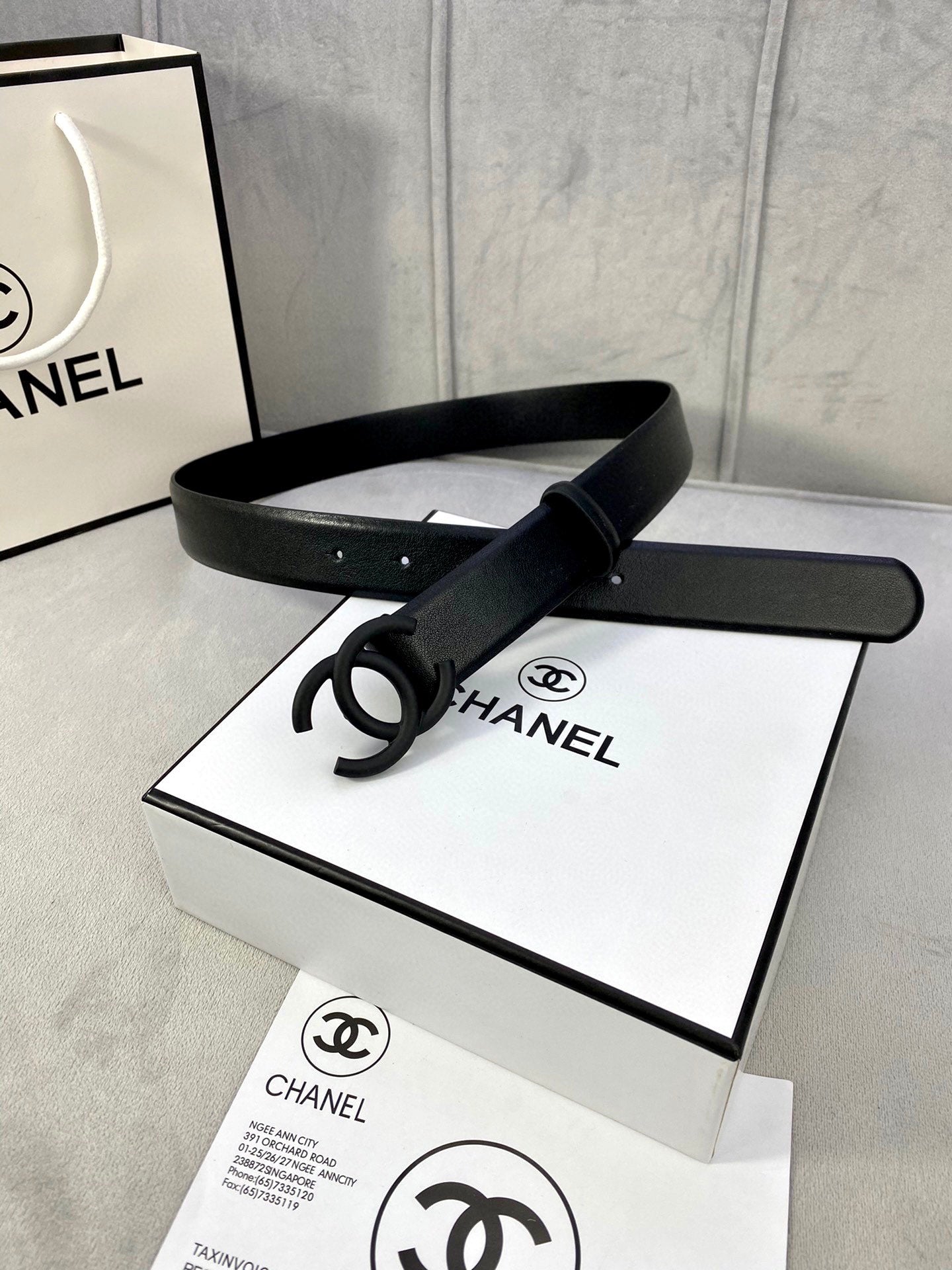Chanel CC Logo Belt