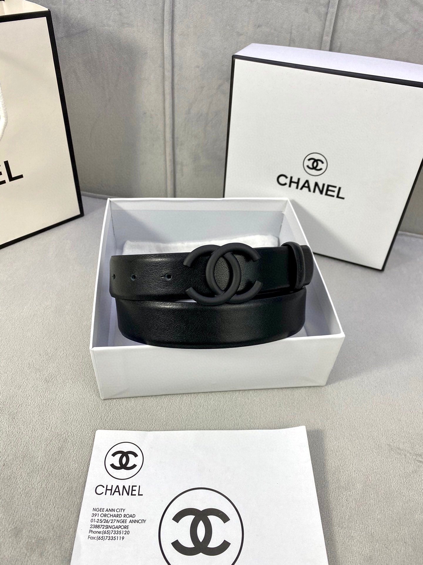 Chanel CC Logo Belt