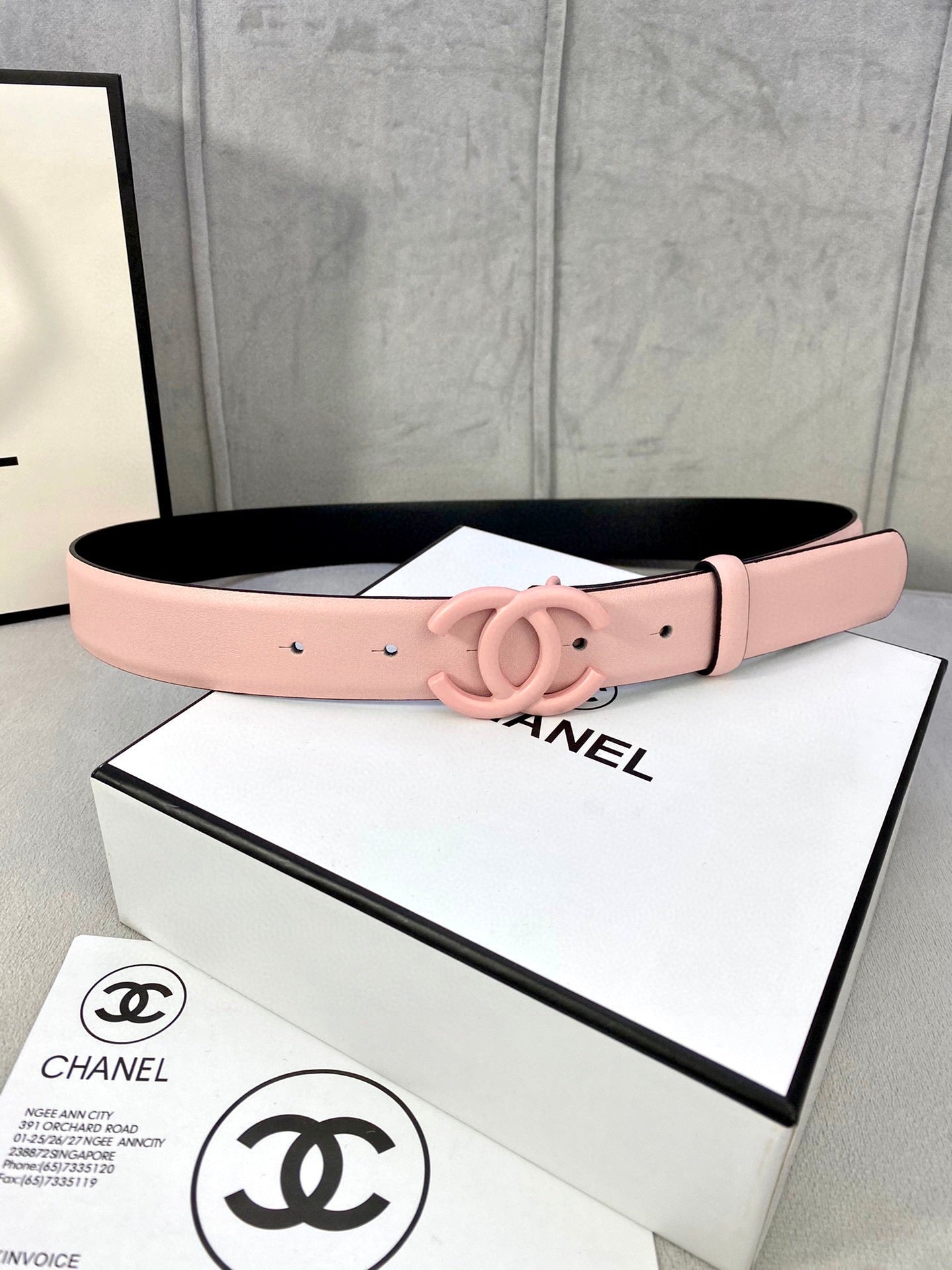 Chanel CC Logo Belt