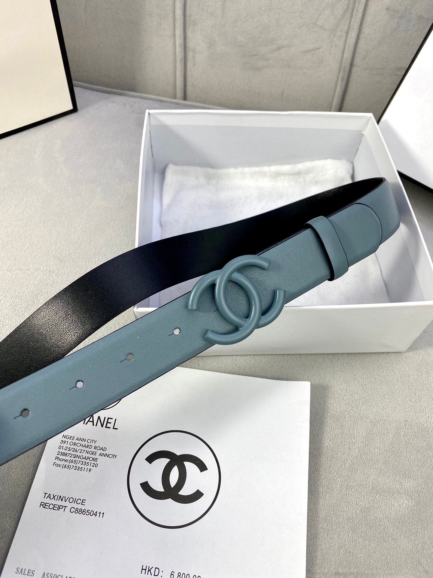 Chanel CC Logo Belt